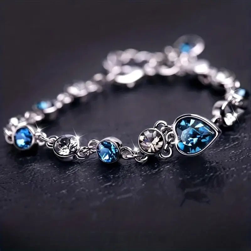 Bracelet Lumineux Cœur Océan