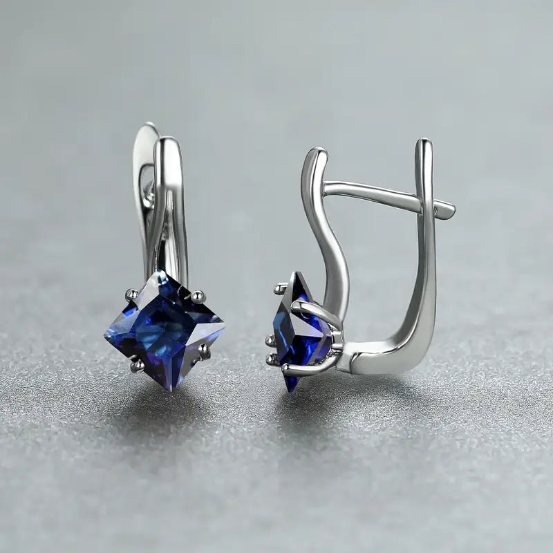 Boucles d'oreilles Sylvette Azurienne