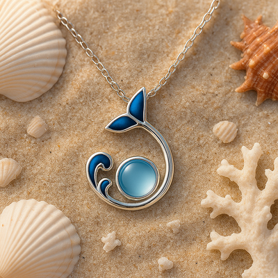 Pearlina | Dance of the Tides in 925 silver