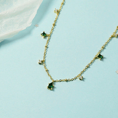 Collier Corinne Delaire | Or Blanc