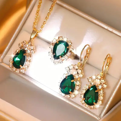 Ensemble de Bijoux Marceline Jadehart | Or