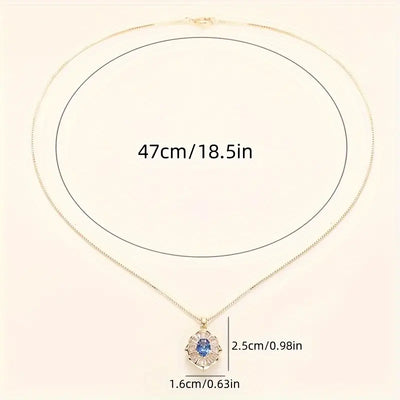 Collier Kavella Noctazure en Or