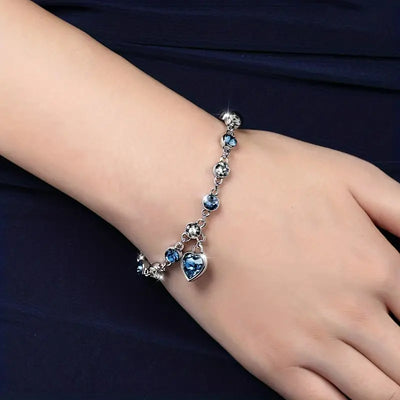 Bracelet Lumineux Cœur Océan