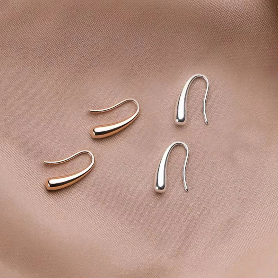 Boucles d'oreilles anciennes en or et argent | Or blanc