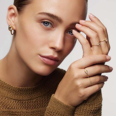 Bague Muse en Pierre de Lune | Or