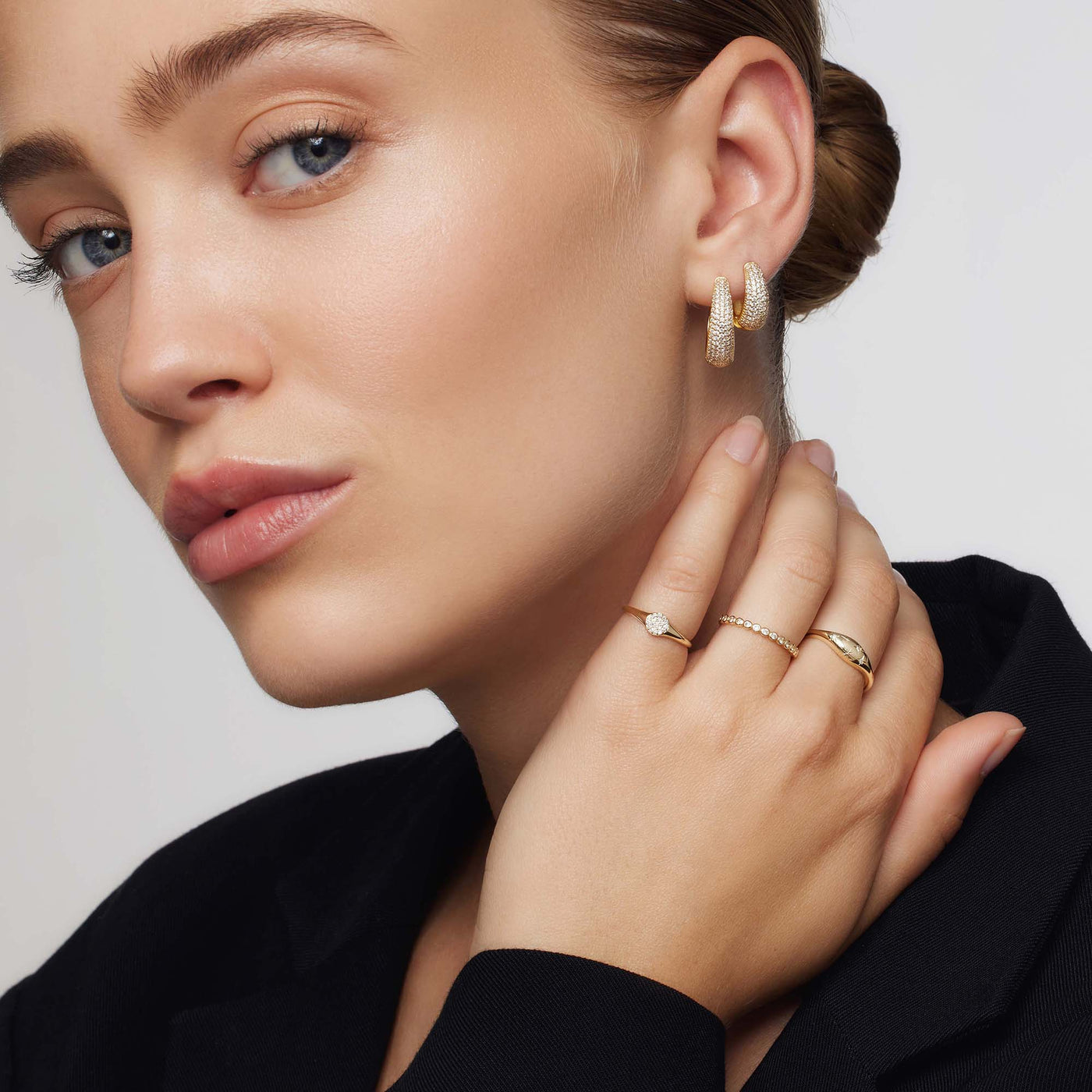 Bague Dôme en Diamant | Or