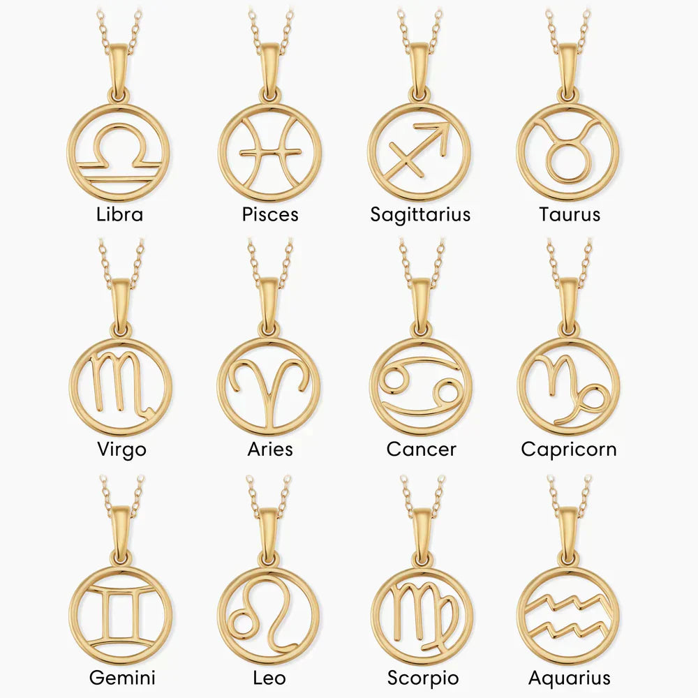 Collier signe du zodiaque | Or