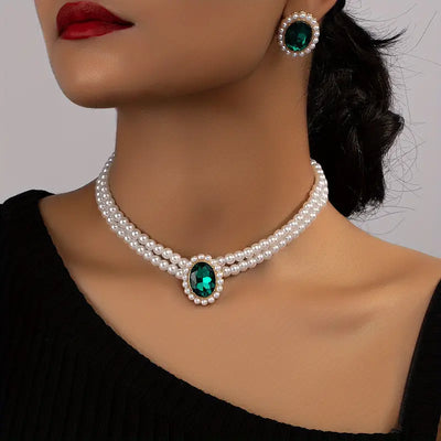 Ensemble de Bijoux Evelina Marchand | Or