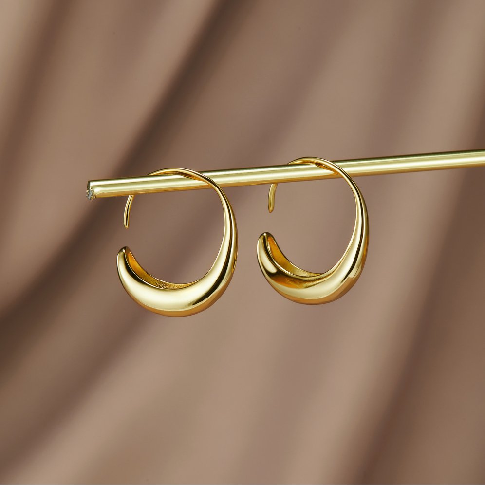 Cina - Boucles d'oreilles créoles