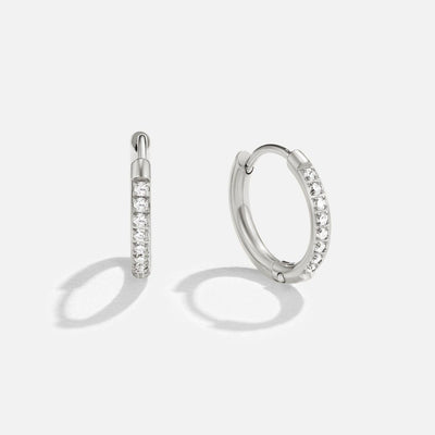 Boucles d'oreilles créoles Éternité