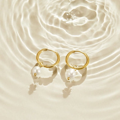 Boucles d'oreilles en perles d'eau douce Bella