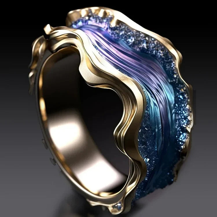 Oceanlight Heirloom Ring | Gold