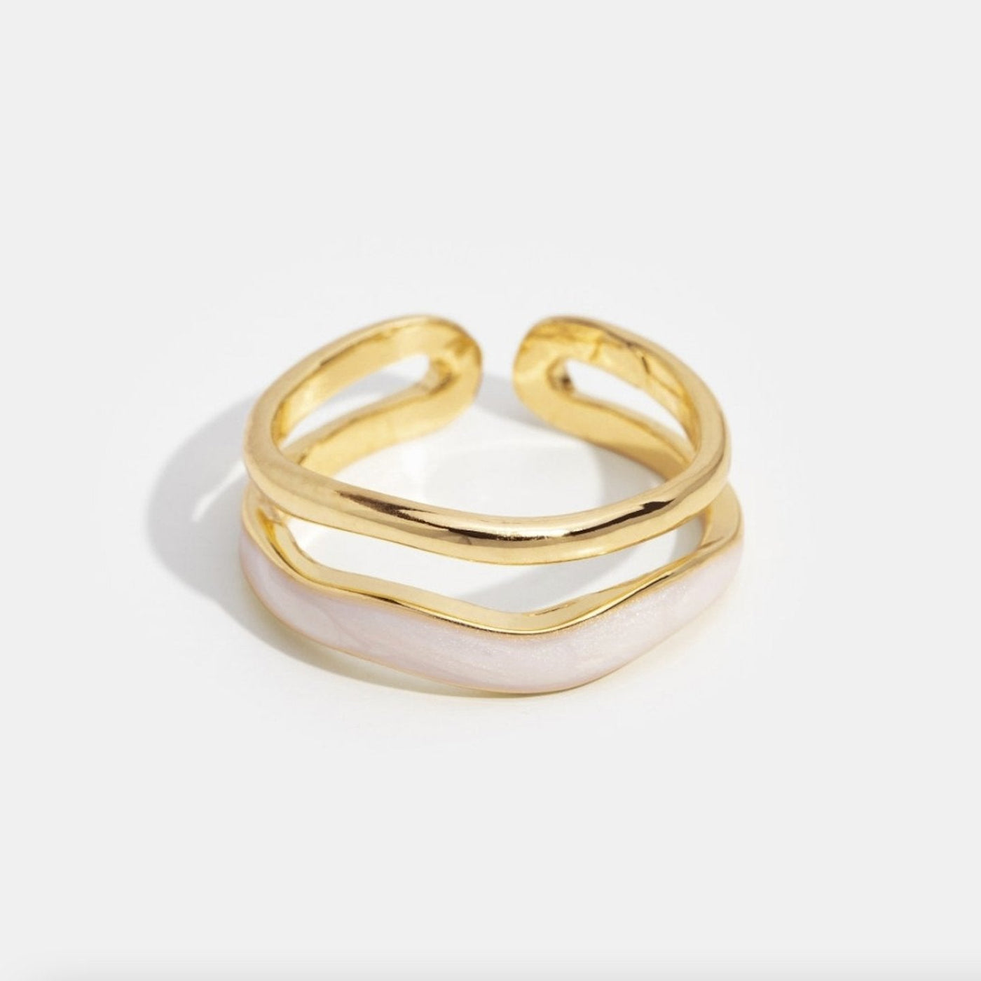 Espoir - Bague Unique Superposée