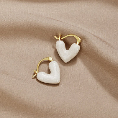 Boucles d'oreilles Cœur Pur